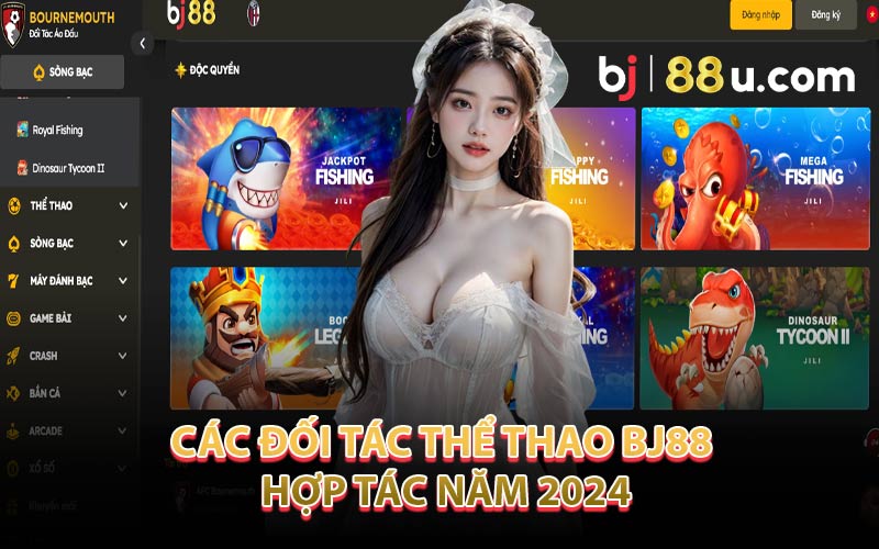 Các Đối Tác Thể Thao BJ88 Hợp Tác Năm 2024